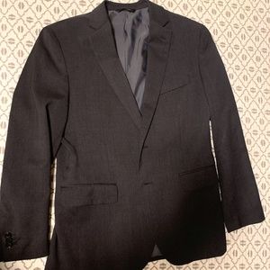 Banana Republic 100% Wool Charcoal Suit 40s/34x30